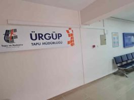 Ürgüp Tapu Müdürlüğü Yenilendi