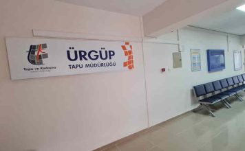 Ürgüp Tapu Müdürlüğü Yenilendi