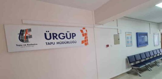 Ürgüp Tapu Müdürlüğü Yenilendi
